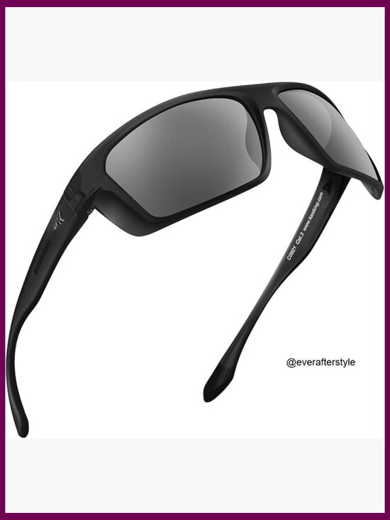 Polarized Sport Sunglasses with Oleophobic Coating for Driving Fishing main image 6